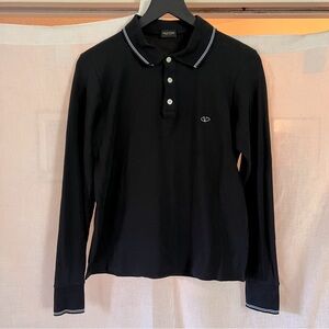 Valentino Roma LS Polo Shirt - Size M (EUC)